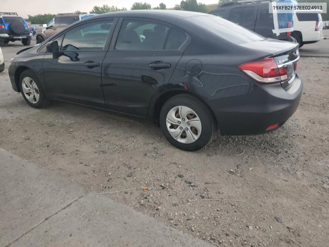 2014 Honda Civic Lx VIN: 19XFB2F57EE024913 Lot: 64471865