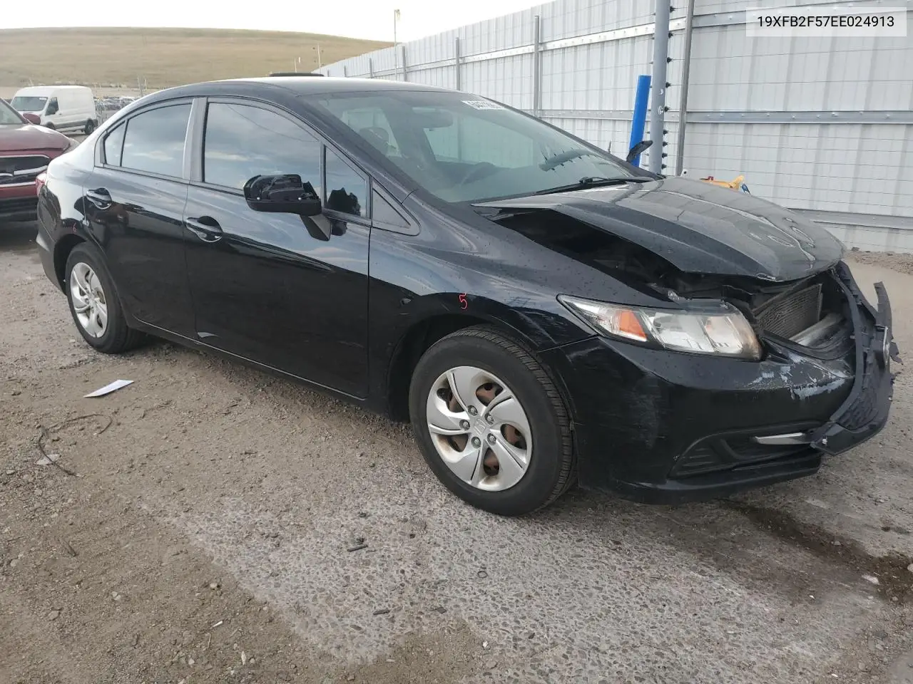 2014 Honda Civic Lx VIN: 19XFB2F57EE024913 Lot: 64471865