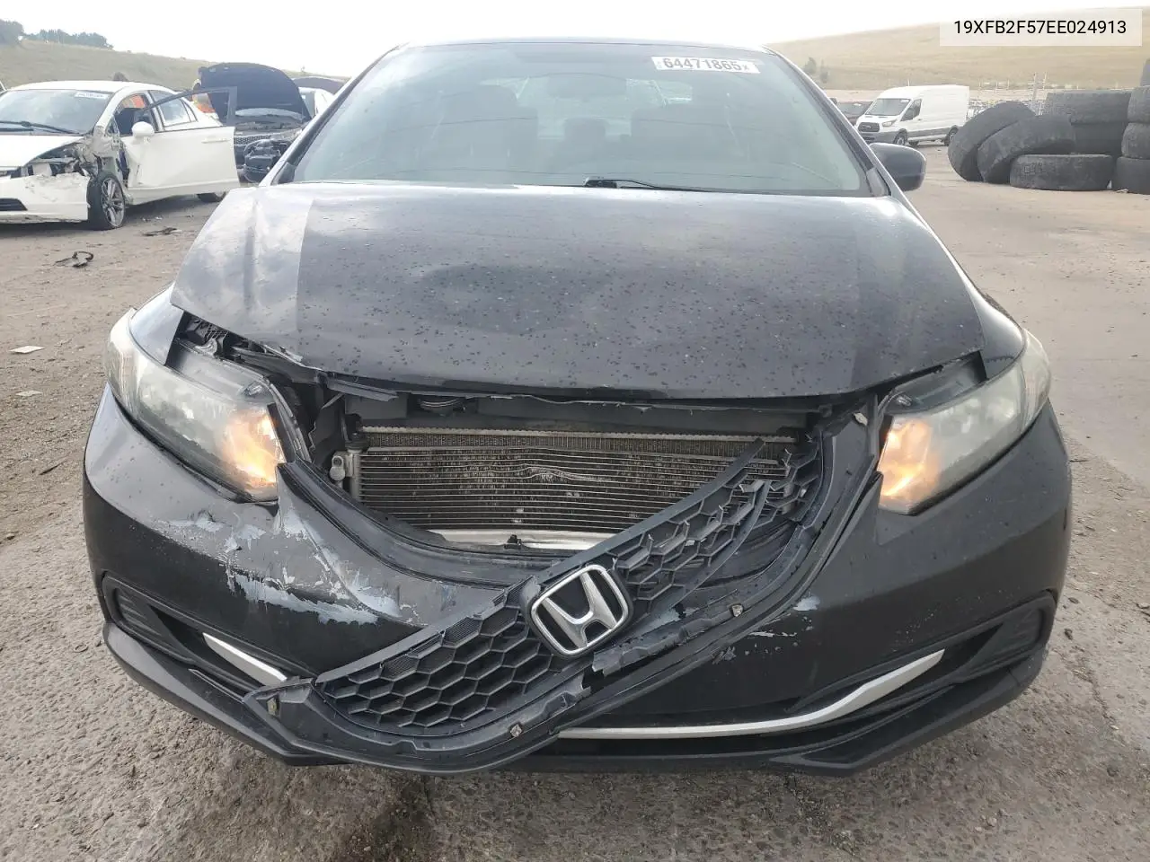 2014 Honda Civic Lx VIN: 19XFB2F57EE024913 Lot: 64471865