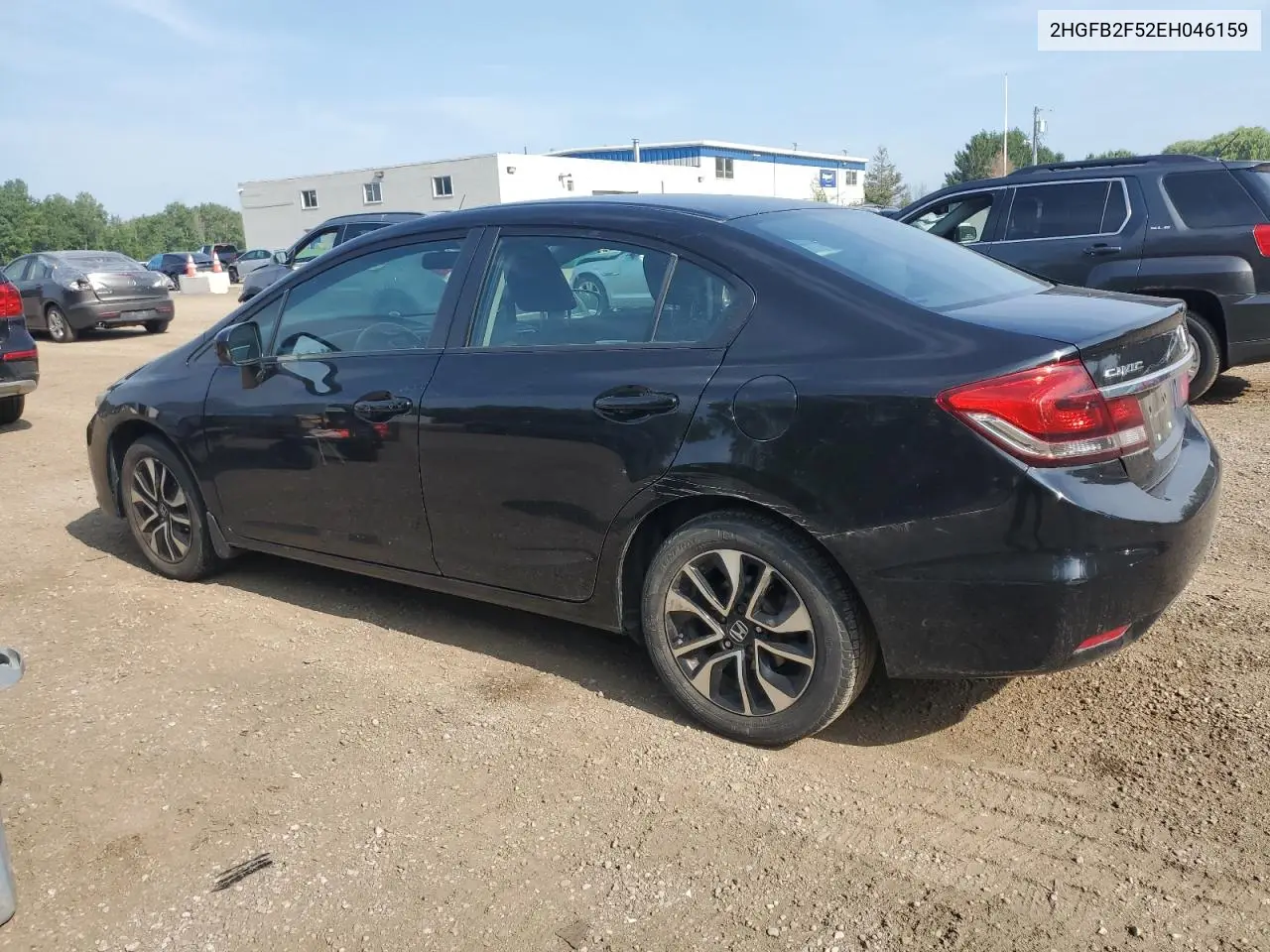 2014 Honda Civic Lx VIN: 2HGFB2F52EH046159 Lot: 64495325