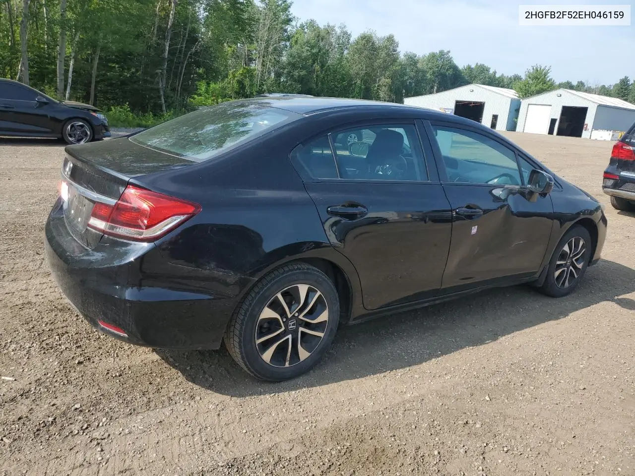 2014 Honda Civic Lx VIN: 2HGFB2F52EH046159 Lot: 64495325