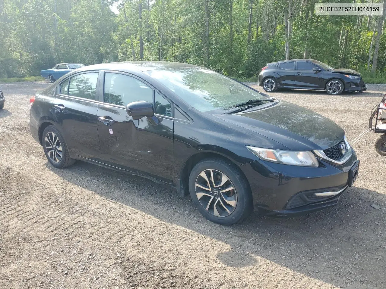2014 Honda Civic Lx VIN: 2HGFB2F52EH046159 Lot: 64495325