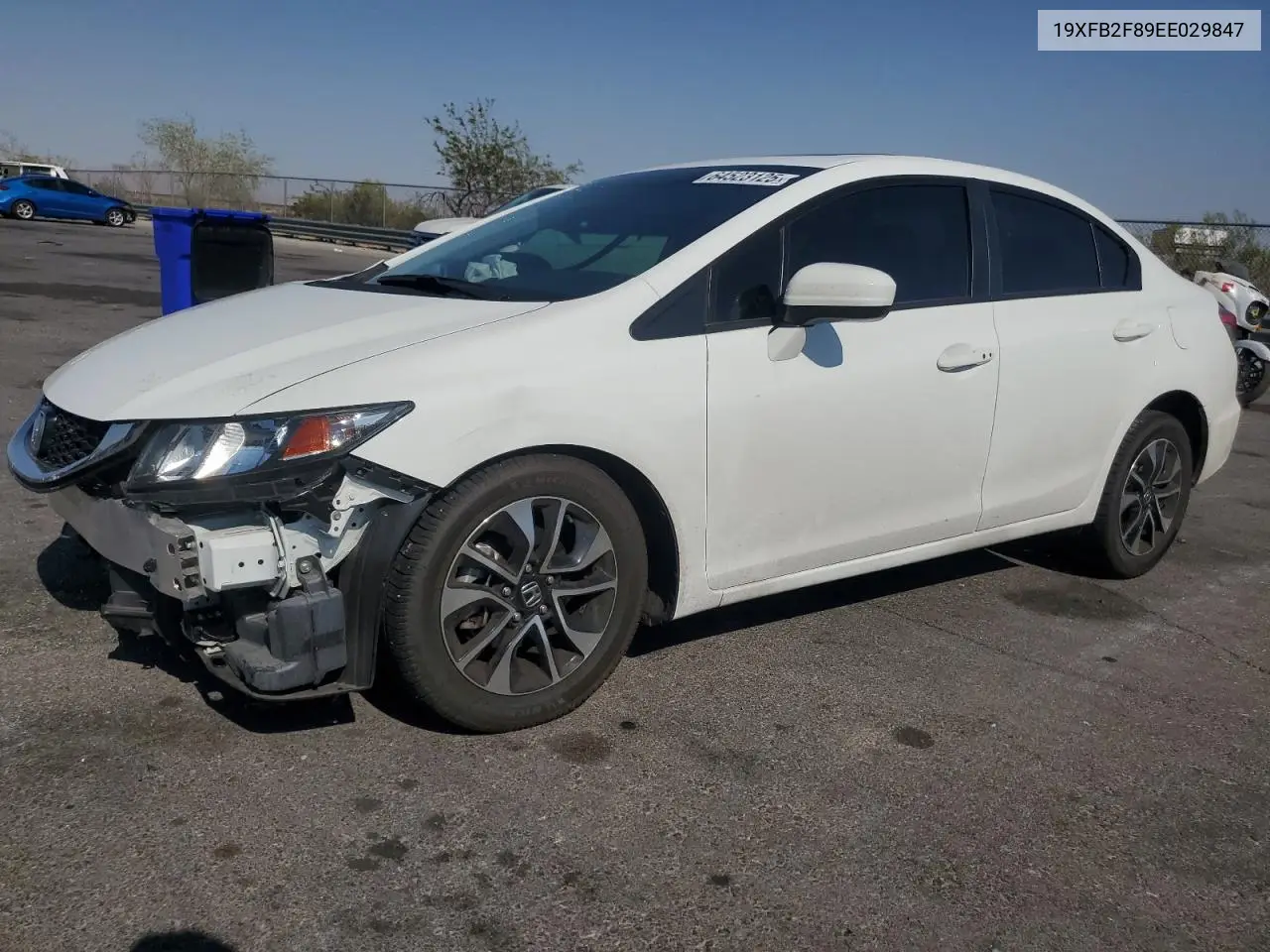 2014 Honda Civic Ex VIN: 19XFB2F89EE029847 Lot: 64523125