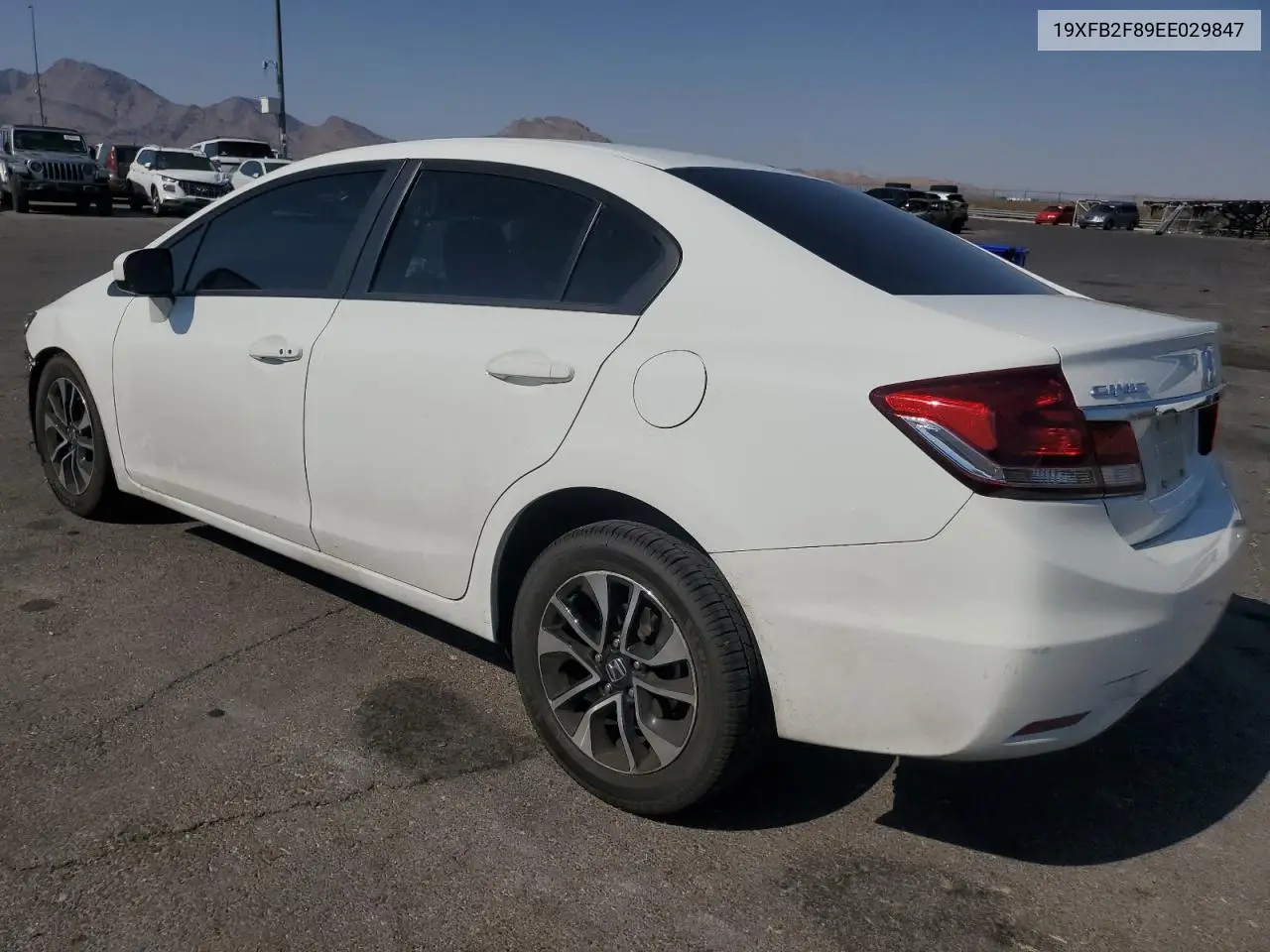 2014 Honda Civic Ex VIN: 19XFB2F89EE029847 Lot: 64523125