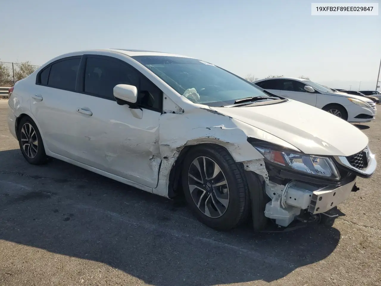 2014 Honda Civic Ex VIN: 19XFB2F89EE029847 Lot: 64523125