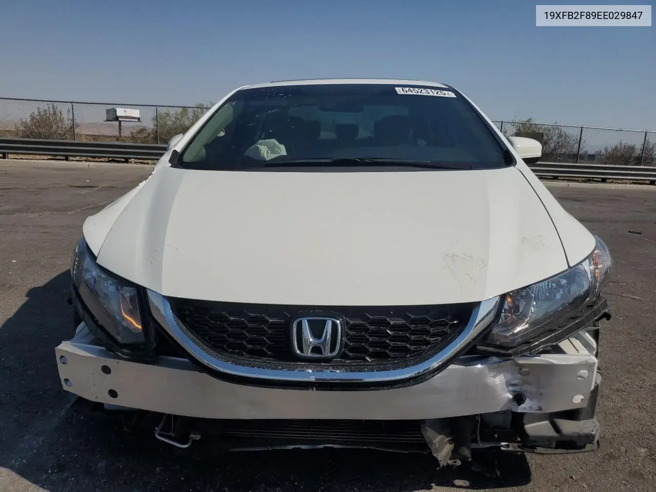 2014 Honda Civic Ex VIN: 19XFB2F89EE029847 Lot: 64523125