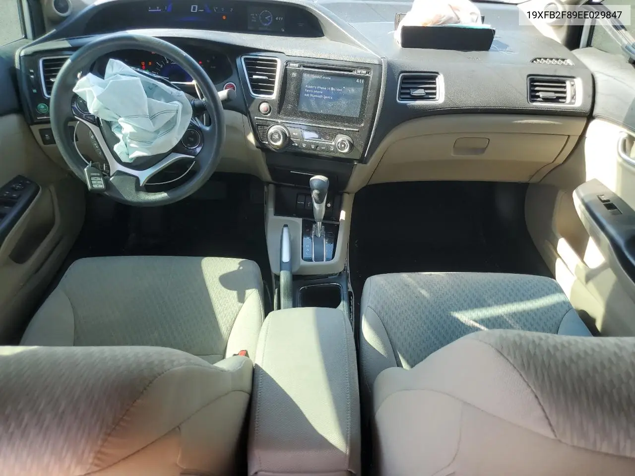 2014 Honda Civic Ex VIN: 19XFB2F89EE029847 Lot: 64523125