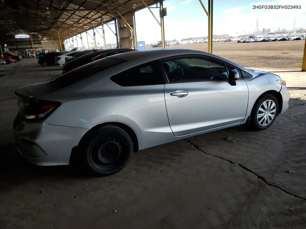 2015 Honda Civic Lx VIN: 2HGFG3B52FH523493 Lot: 43334415