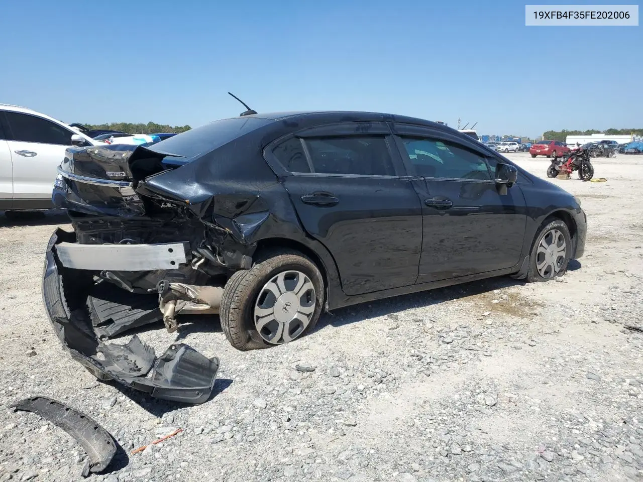 2015 Honda Civic Hybrid L VIN: 19XFB4F35FE202006 Lot: 48231745