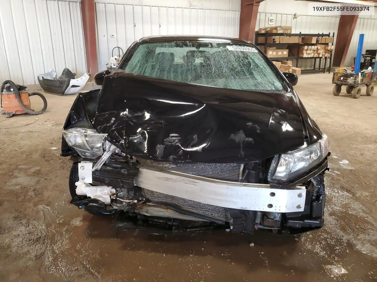 2015 Honda Civic Lx VIN: 19XFB2F55FE093374 Lot: 52850965