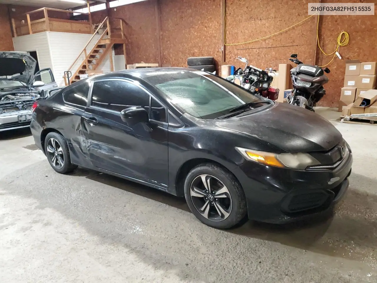 2015 Honda Civic Ex VIN: 2HGFG3A82FH515535 Lot: 56917675