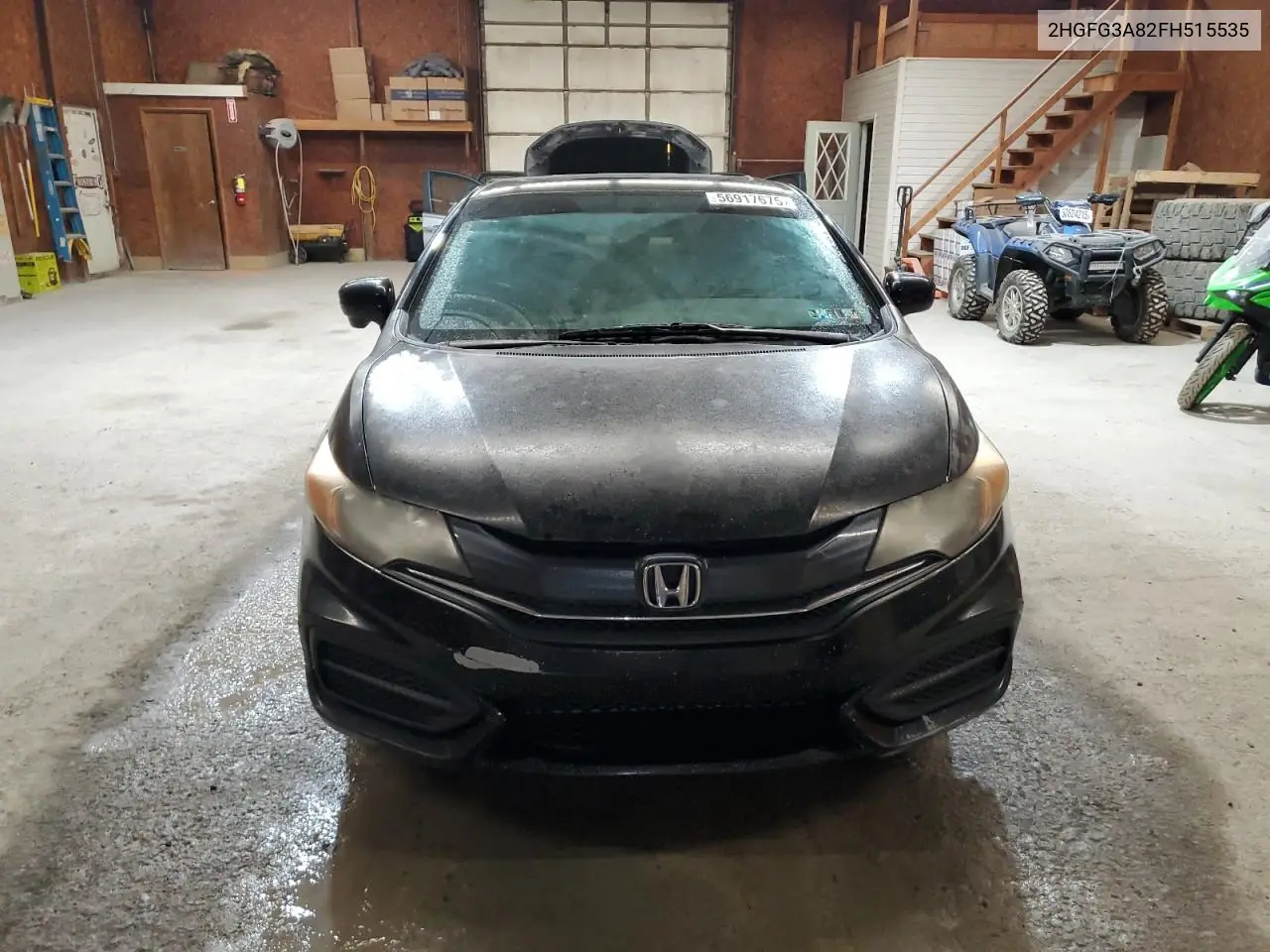 2015 Honda Civic Ex VIN: 2HGFG3A82FH515535 Lot: 56917675