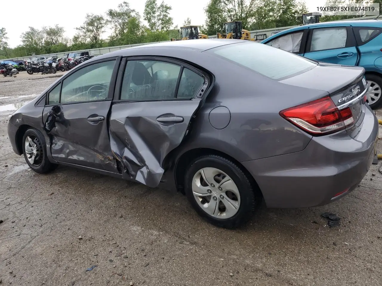 2015 Honda Civic Lx VIN: 19XFB2F5XFE074819 Lot: 57677095