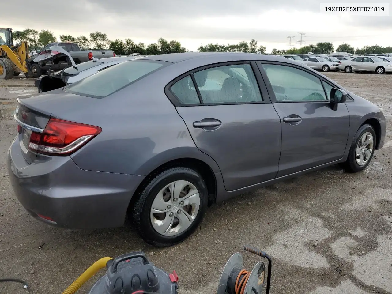 2015 Honda Civic Lx VIN: 19XFB2F5XFE074819 Lot: 57677095