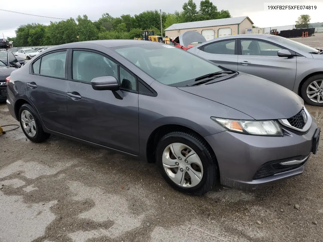 2015 Honda Civic Lx VIN: 19XFB2F5XFE074819 Lot: 57677095
