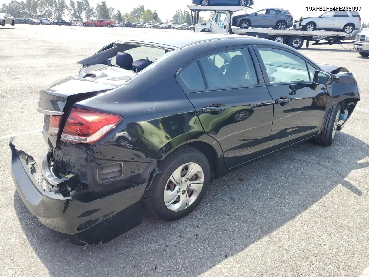 2015 Honda Civic Lx VIN: 19XFB2F54FE238999 Lot: 58628515