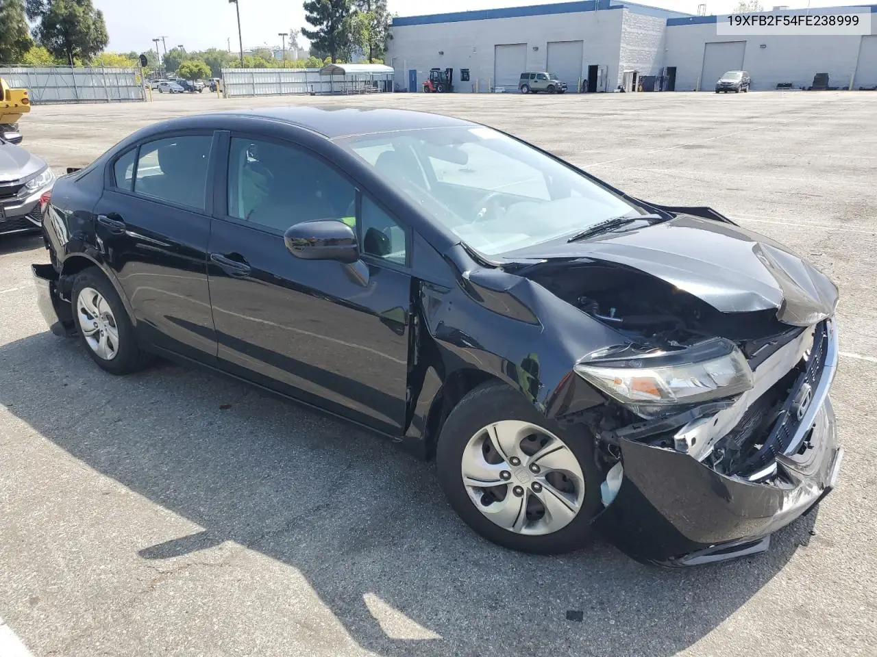 2015 Honda Civic Lx VIN: 19XFB2F54FE238999 Lot: 58628515