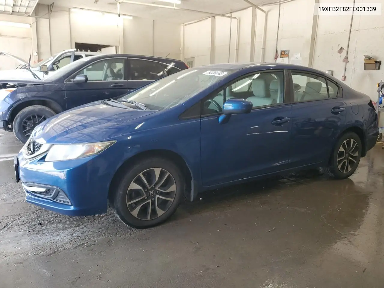 2015 Honda Civic Ex VIN: 19XFB2F82FE001339 Lot: 59338695