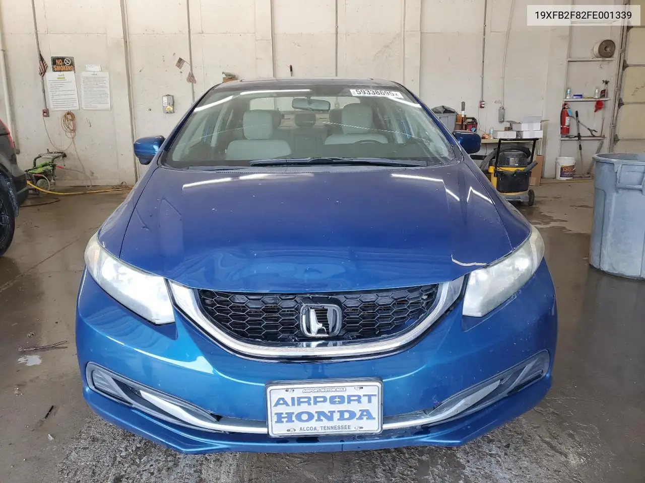 2015 Honda Civic Ex VIN: 19XFB2F82FE001339 Lot: 59338695