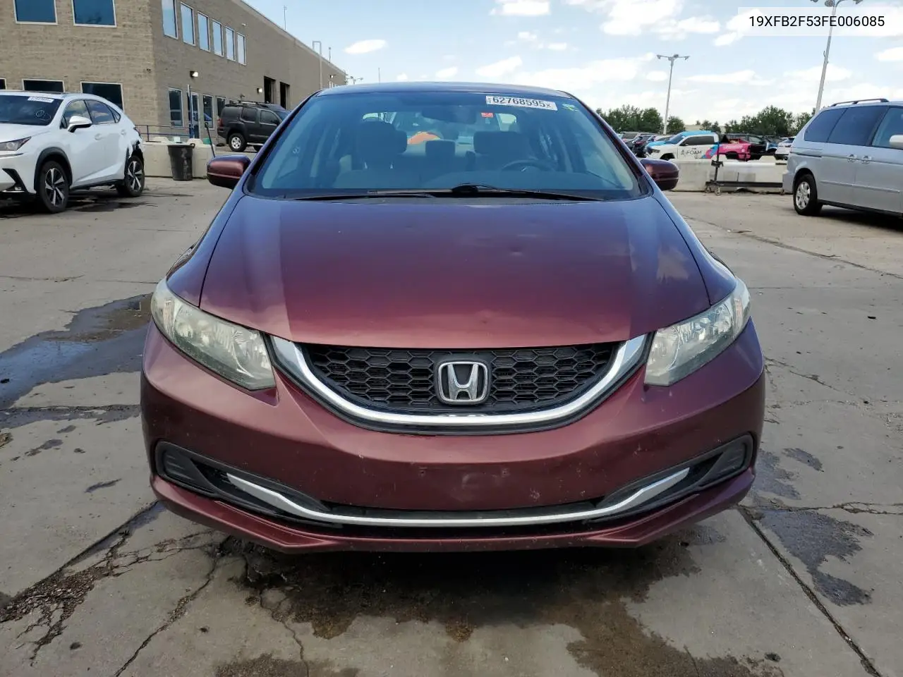 2015 Honda Civic Lx VIN: 19XFB2F53FE006085 Lot: 62768595