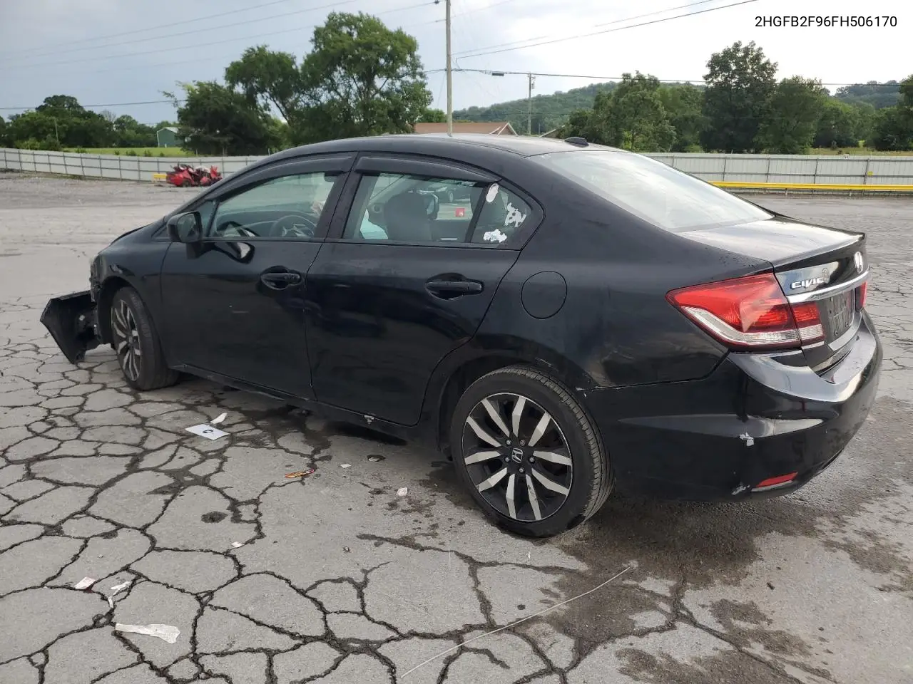 2015 Honda Civic Exl VIN: 2HGFB2F96FH506170 Lot: 62847365