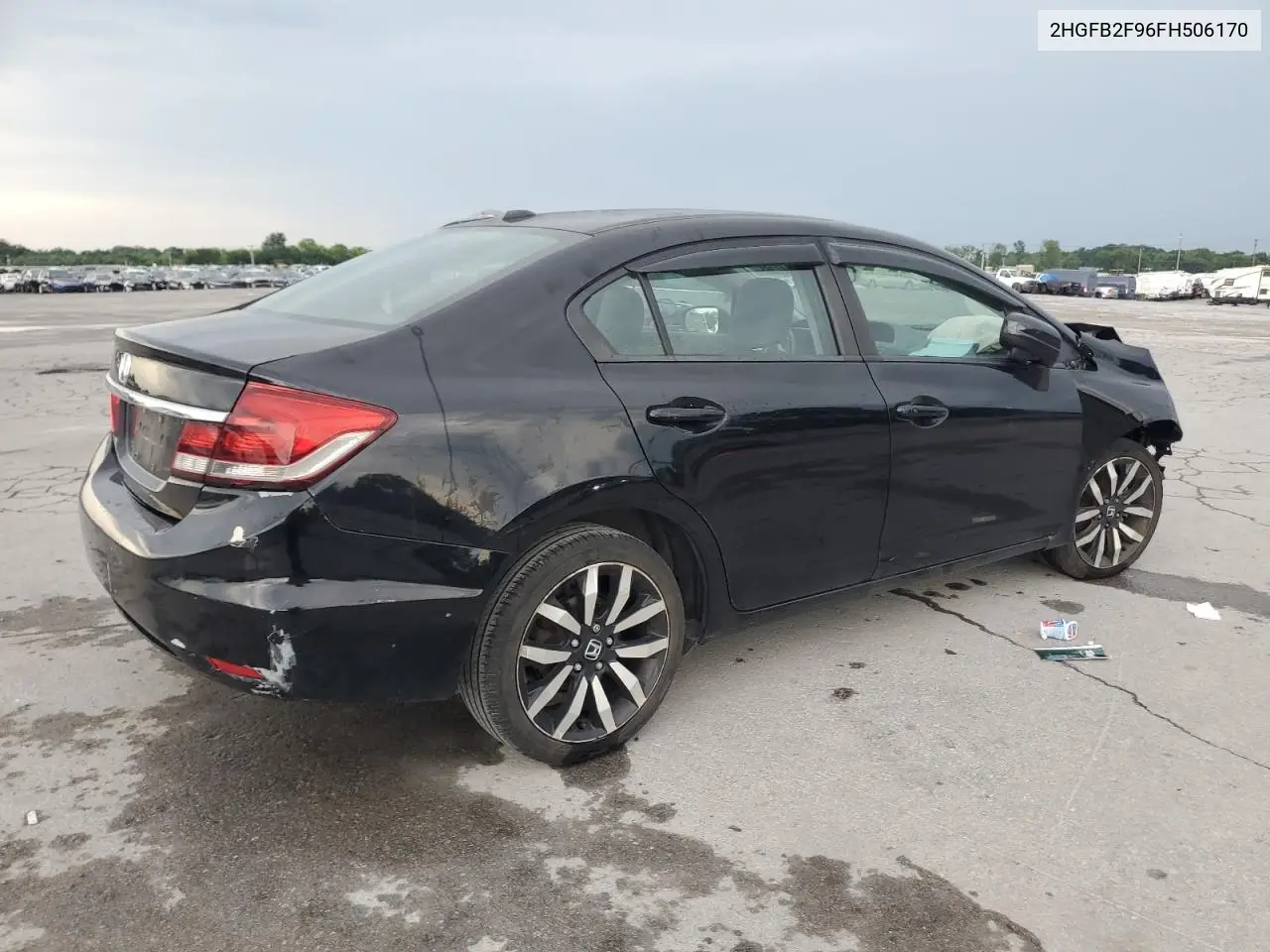 2015 Honda Civic Exl VIN: 2HGFB2F96FH506170 Lot: 62847365
