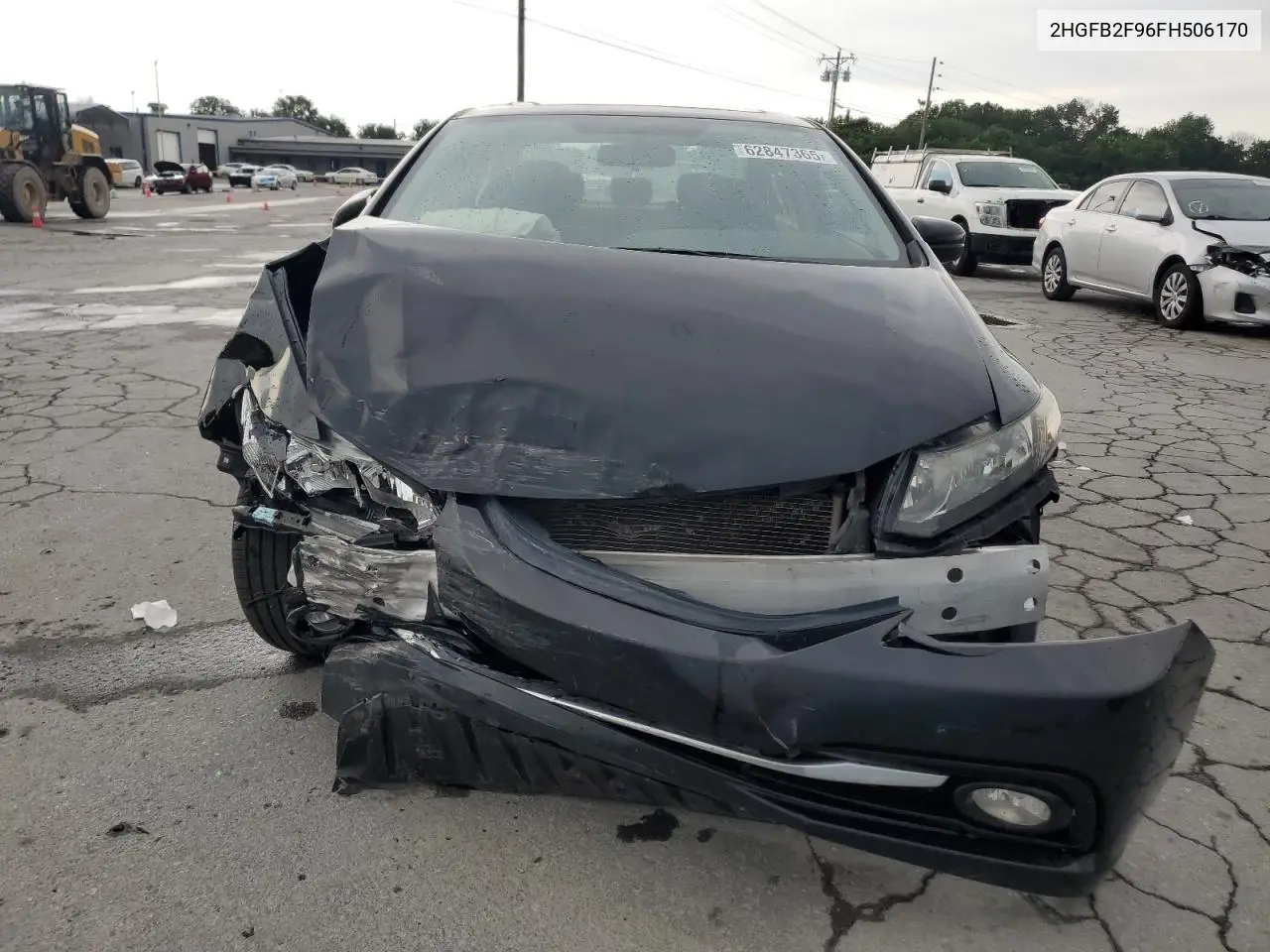 2015 Honda Civic Exl VIN: 2HGFB2F96FH506170 Lot: 62847365