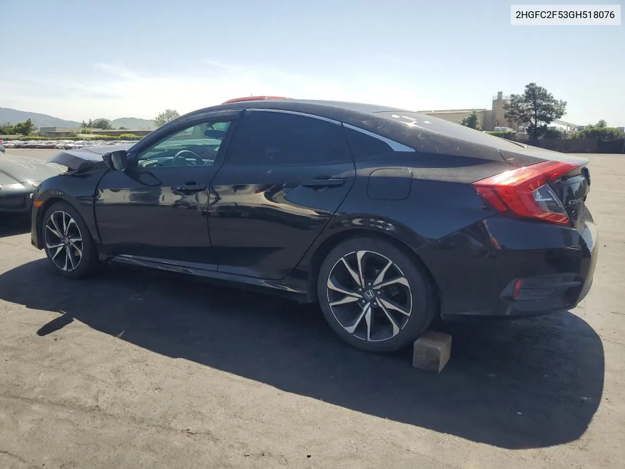 2016 Honda Civic Lx VIN: 2HGFC2F53GH518076 Lot: 53158665