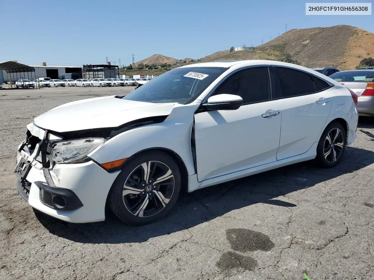2016 Honda Civic Touring VIN: 2HGFC1F91GH656308 Lot: 56730925