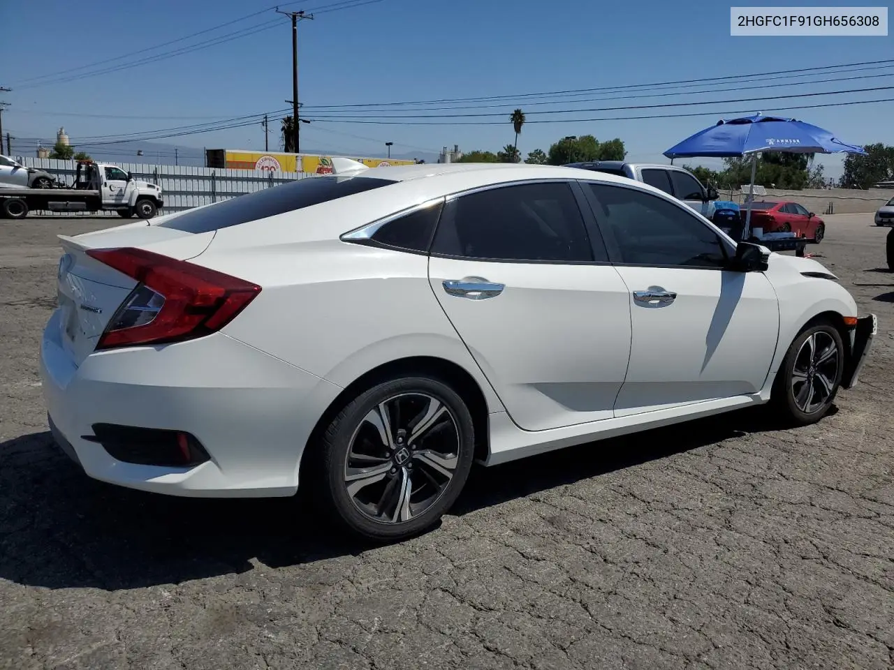 2016 Honda Civic Touring VIN: 2HGFC1F91GH656308 Lot: 56730925