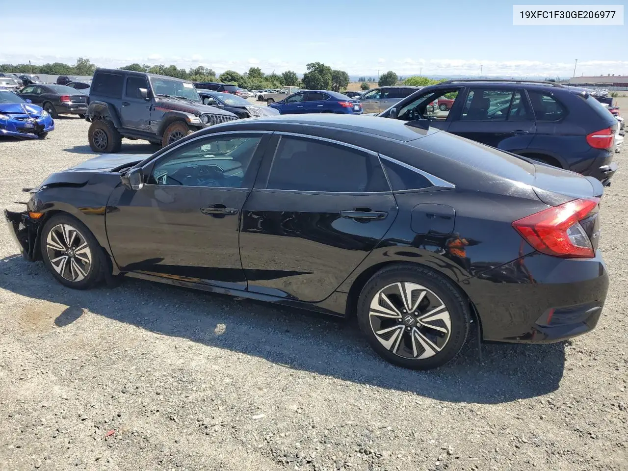 2016 Honda Civic Ex VIN: 19XFC1F30GE206977 Lot: 56785055