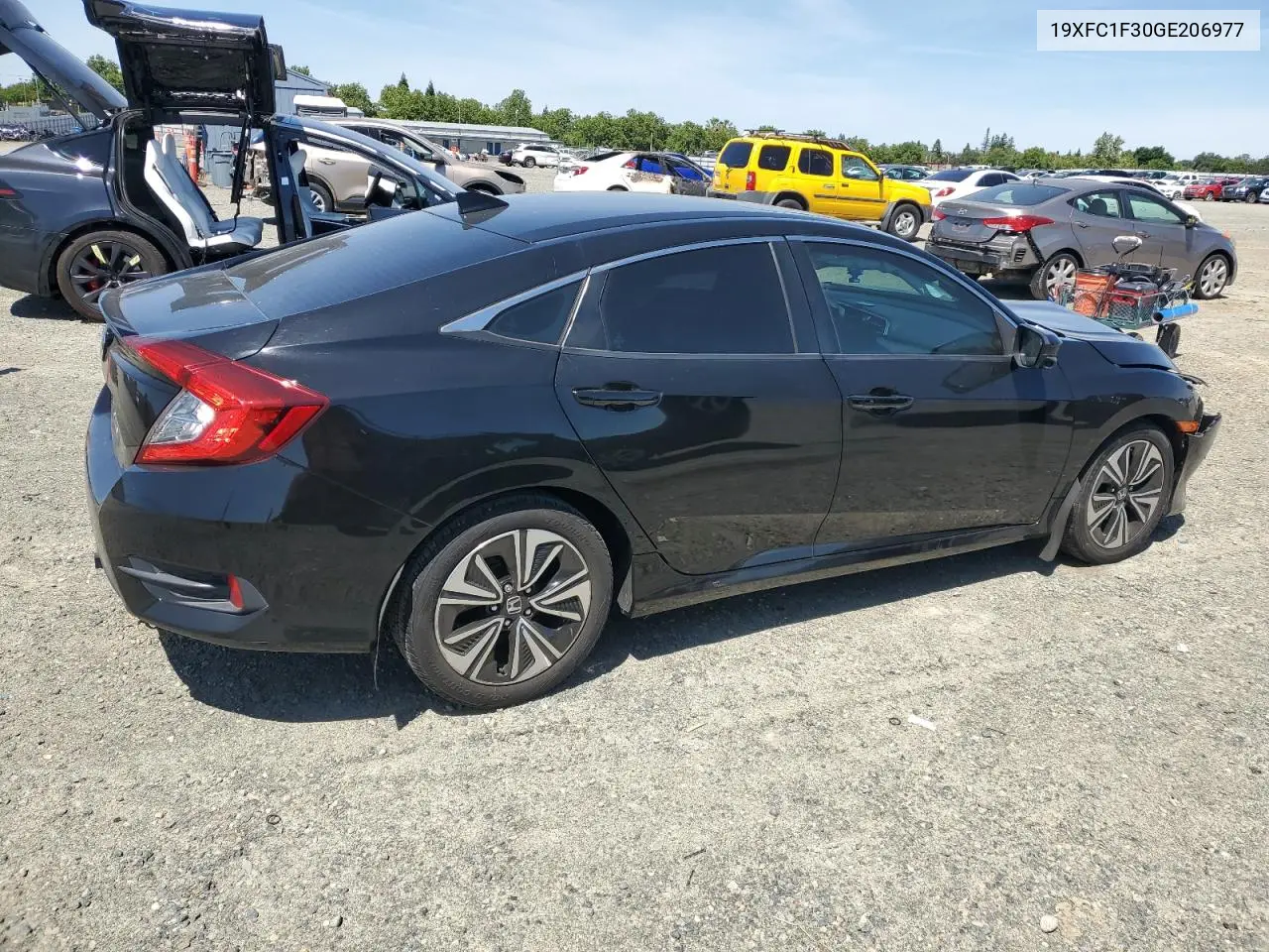 2016 Honda Civic Ex VIN: 19XFC1F30GE206977 Lot: 56785055