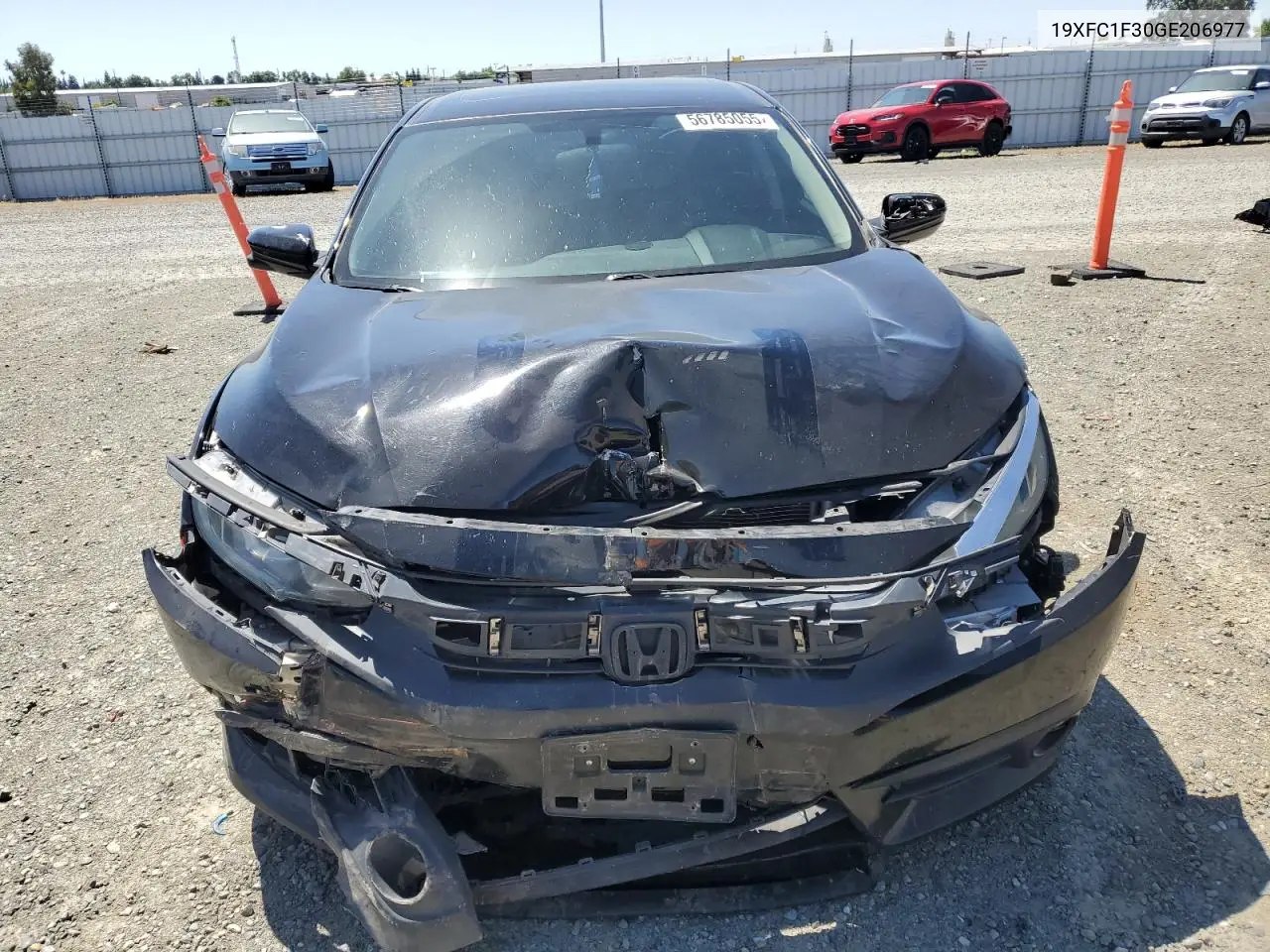 2016 Honda Civic Ex VIN: 19XFC1F30GE206977 Lot: 56785055