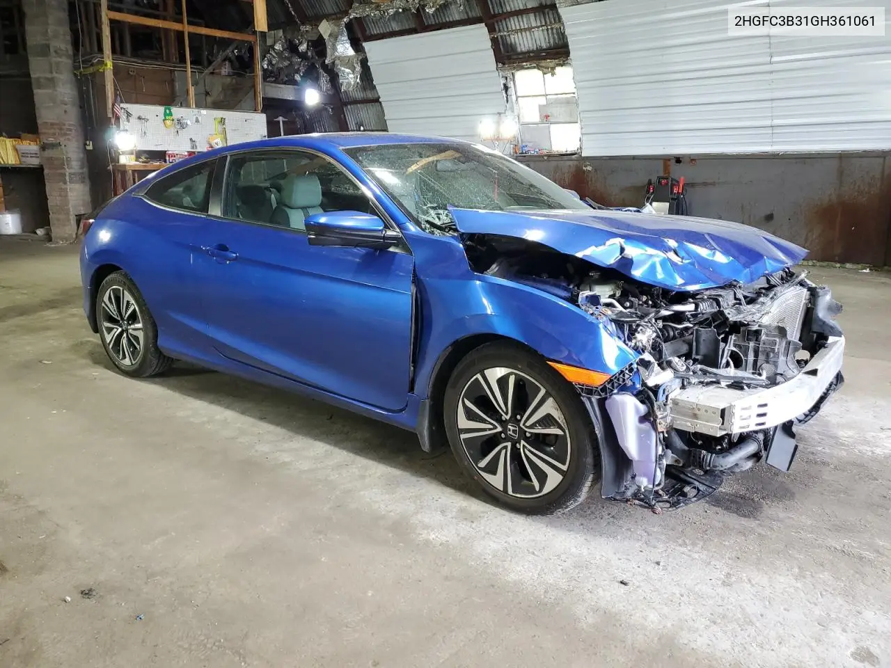 2016 Honda Civic Ex VIN: 2HGFC3B31GH361061 Lot: 56869105