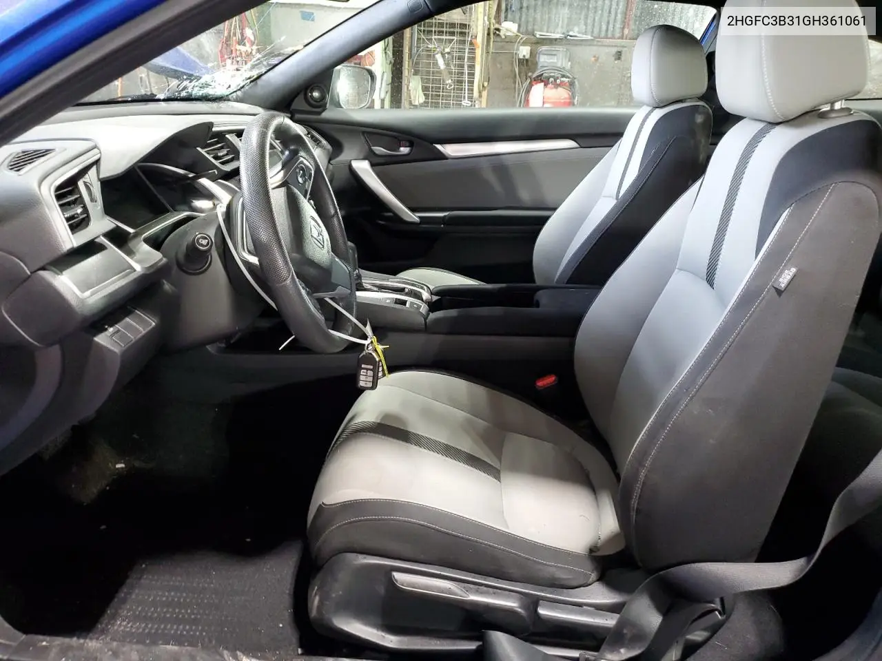 2016 Honda Civic Ex VIN: 2HGFC3B31GH361061 Lot: 56869105