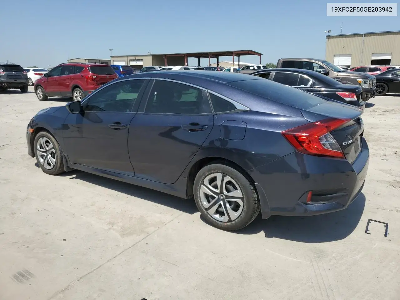 2016 Honda Civic Lx VIN: 19XFC2F50GE203942 Lot: 56956175