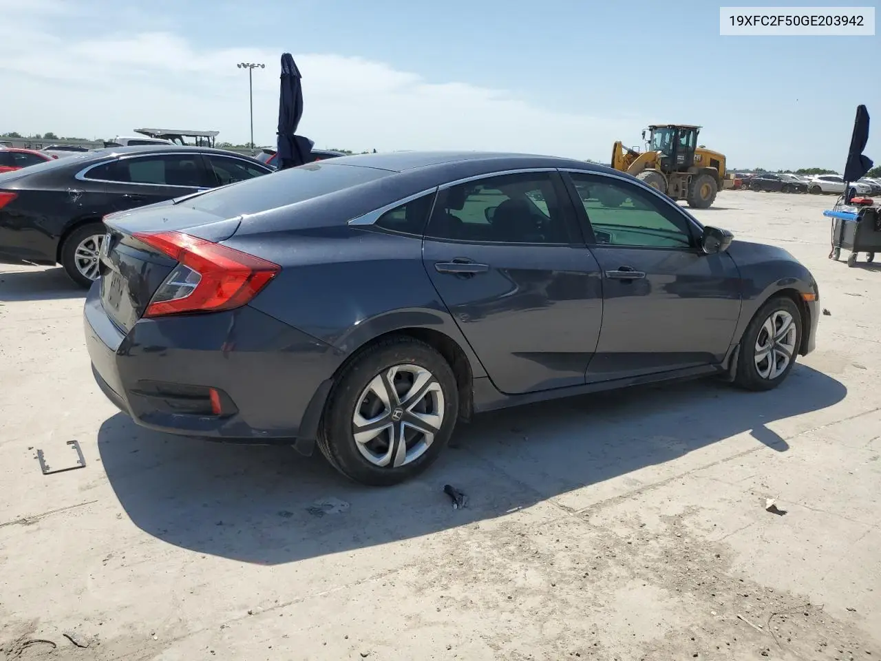 2016 Honda Civic Lx VIN: 19XFC2F50GE203942 Lot: 56956175