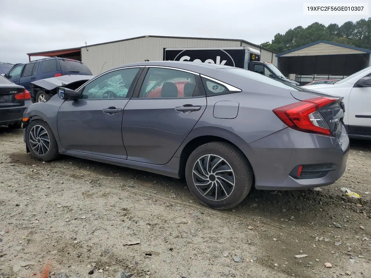 2016 Honda Civic Lx VIN: 19XFC2F56GE010307 Lot: 61153245