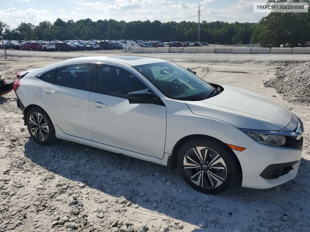 2016 Honda Civic Exl VIN: 19XFC1F73GE035550 Lot: 61748235