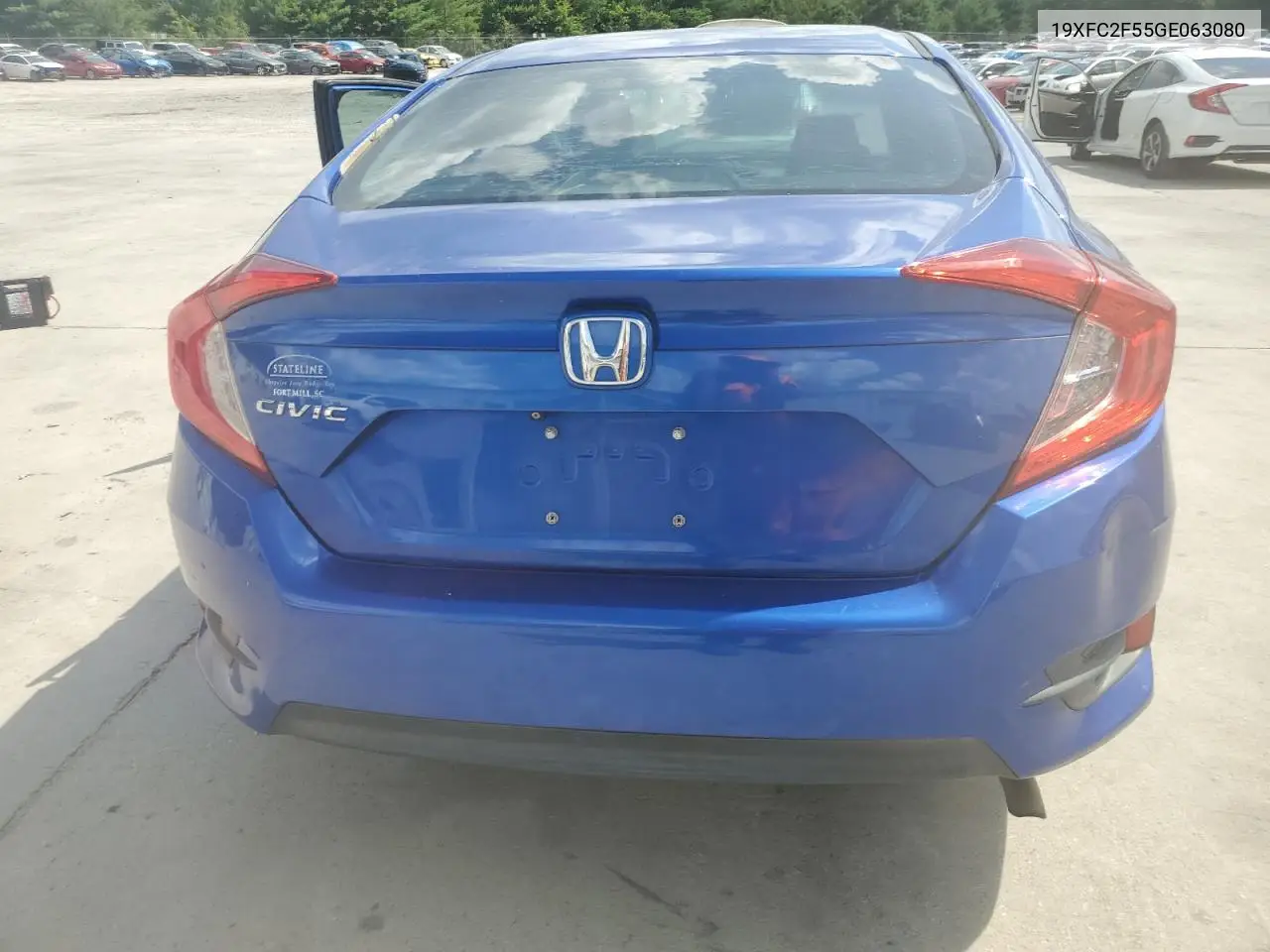 2016 Honda Civic Lx VIN: 19XFC2F55GE063080 Lot: 61840825