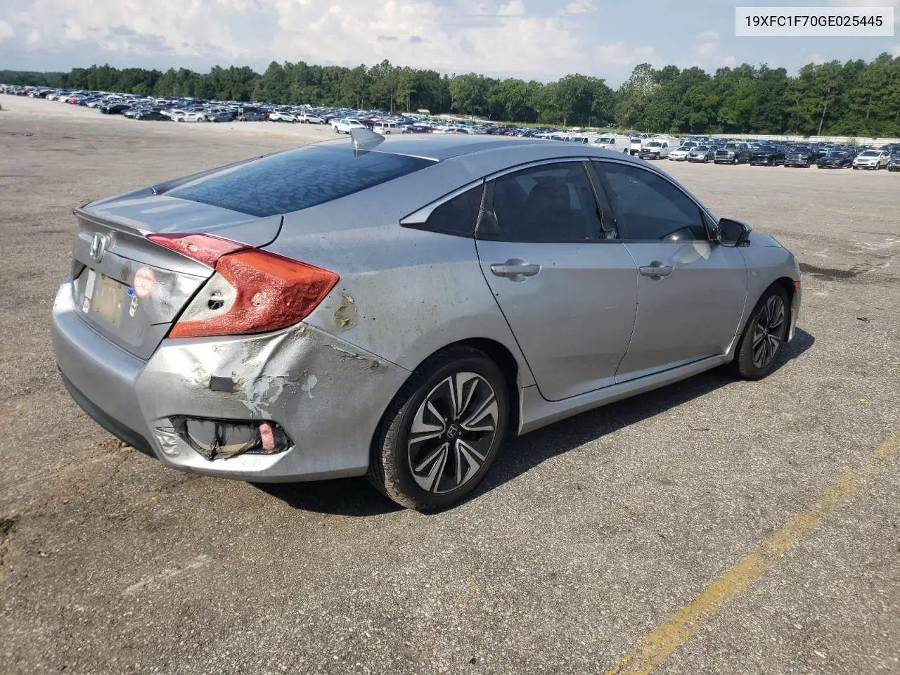 2016 Honda Civic Exl VIN: 19XFC1F70GE025445 Lot: 62465825