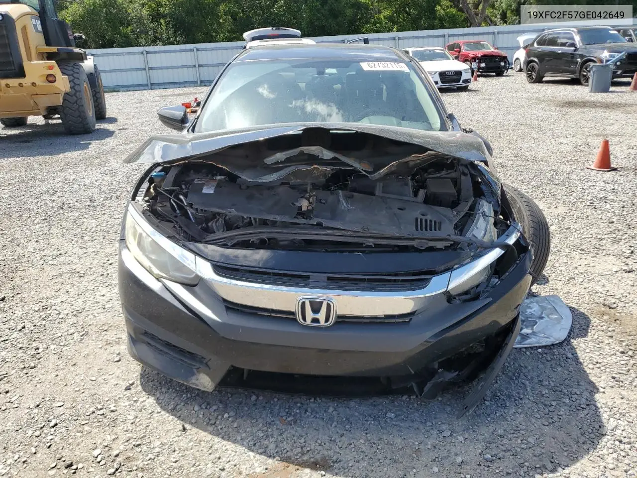 2016 Honda Civic Lx VIN: 19XFC2F57GE042649 Lot: 62732115