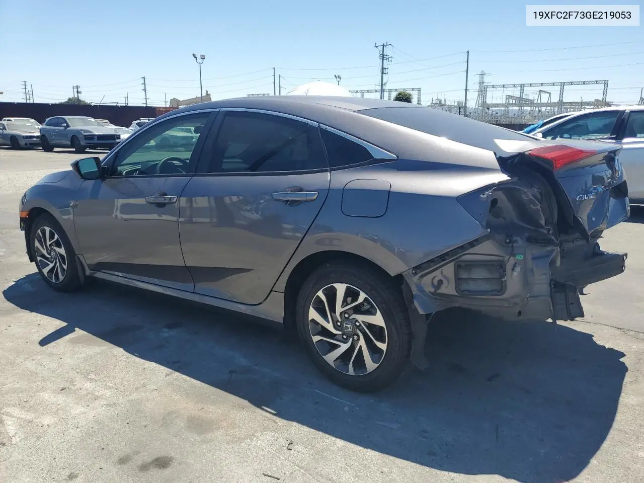 2016 Honda Civic Ex VIN: 19XFC2F73GE219053 Lot: 63257255