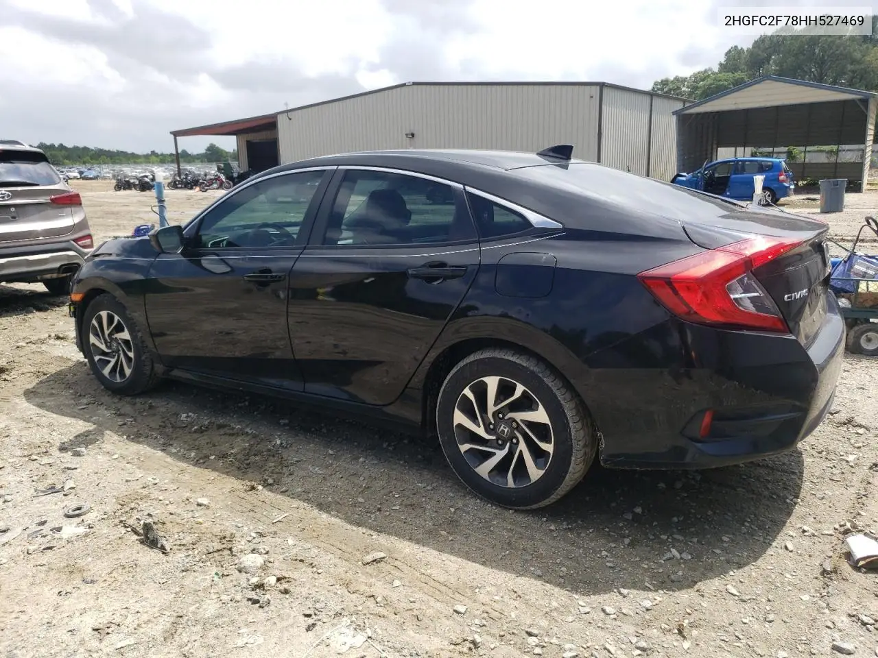 2017 Honda Civic Ex VIN: 2HGFC2F78HH527469 Lot: 56648625
