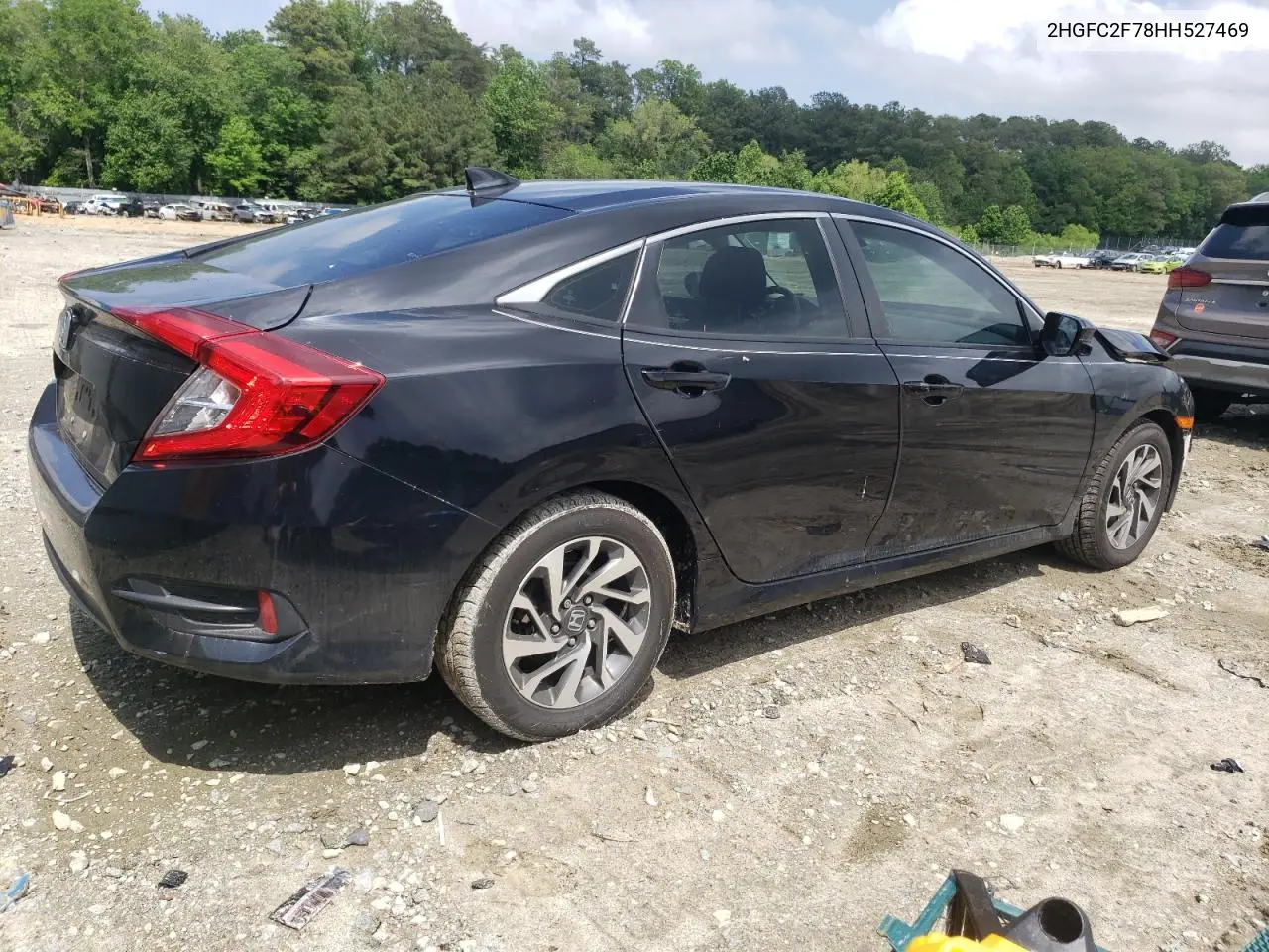 2017 Honda Civic Ex VIN: 2HGFC2F78HH527469 Lot: 56648625