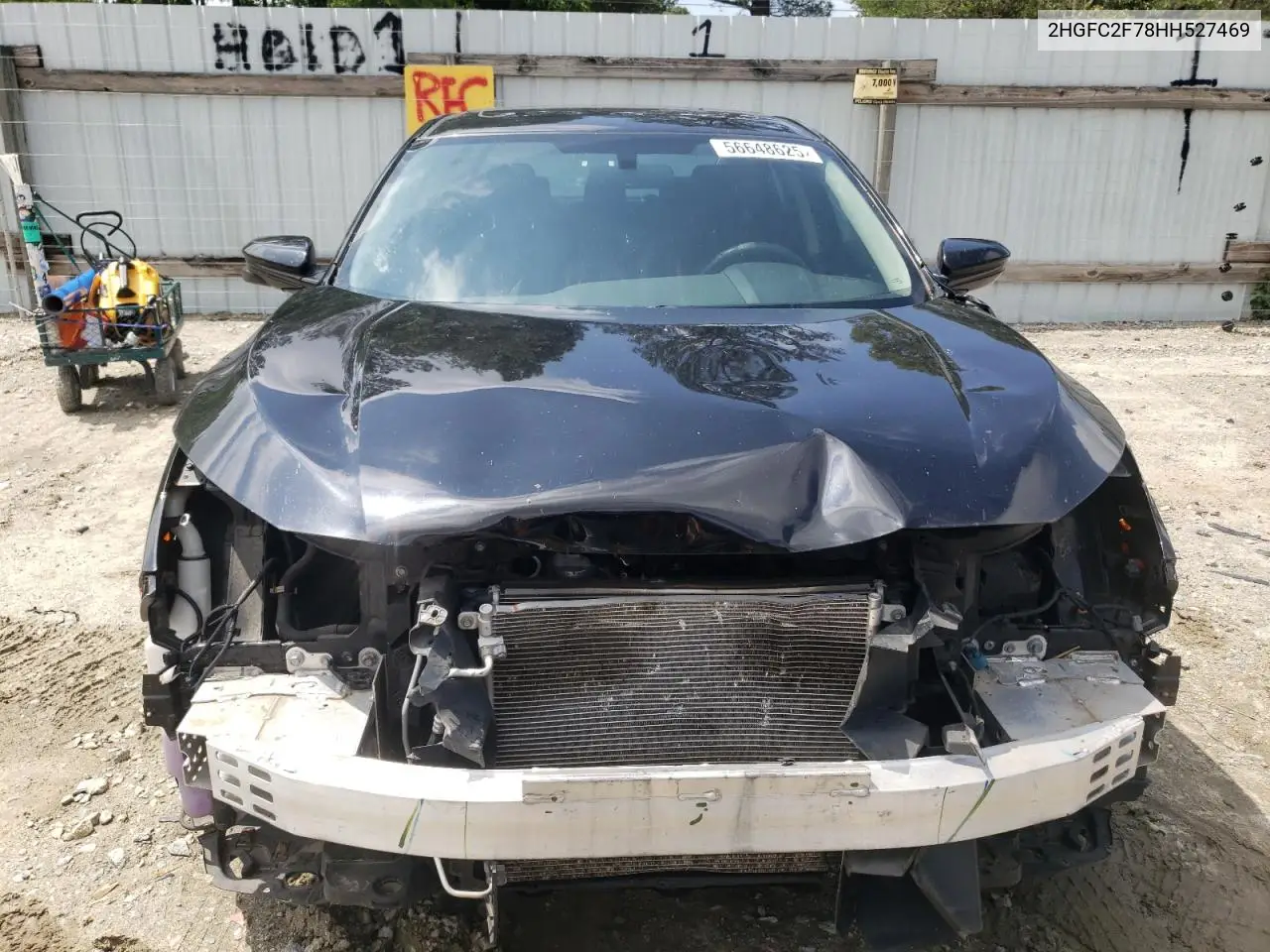 2017 Honda Civic Ex VIN: 2HGFC2F78HH527469 Lot: 56648625