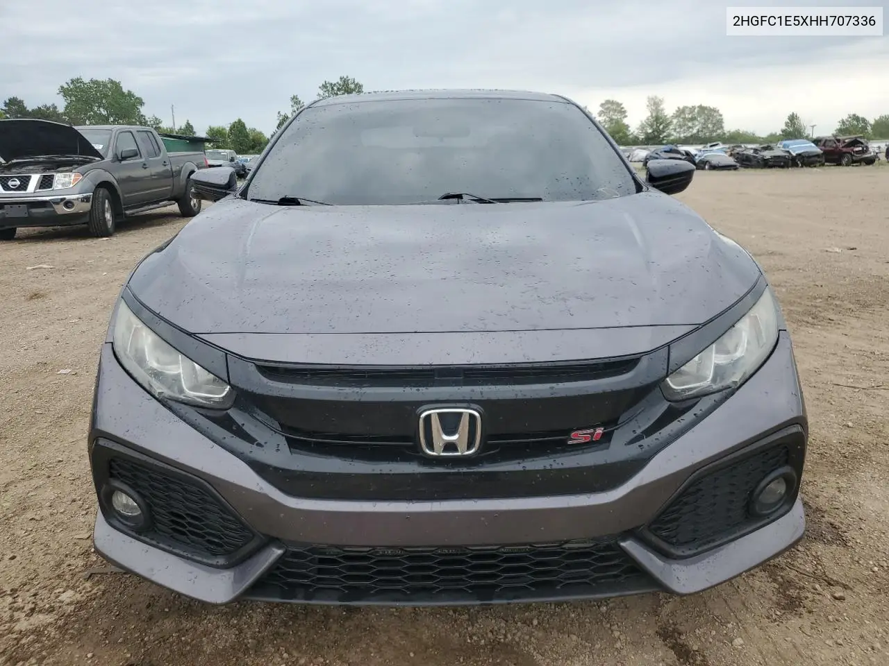 2017 Honda Civic Si VIN: 2HGFC1E5XHH707336 Lot: 58623415