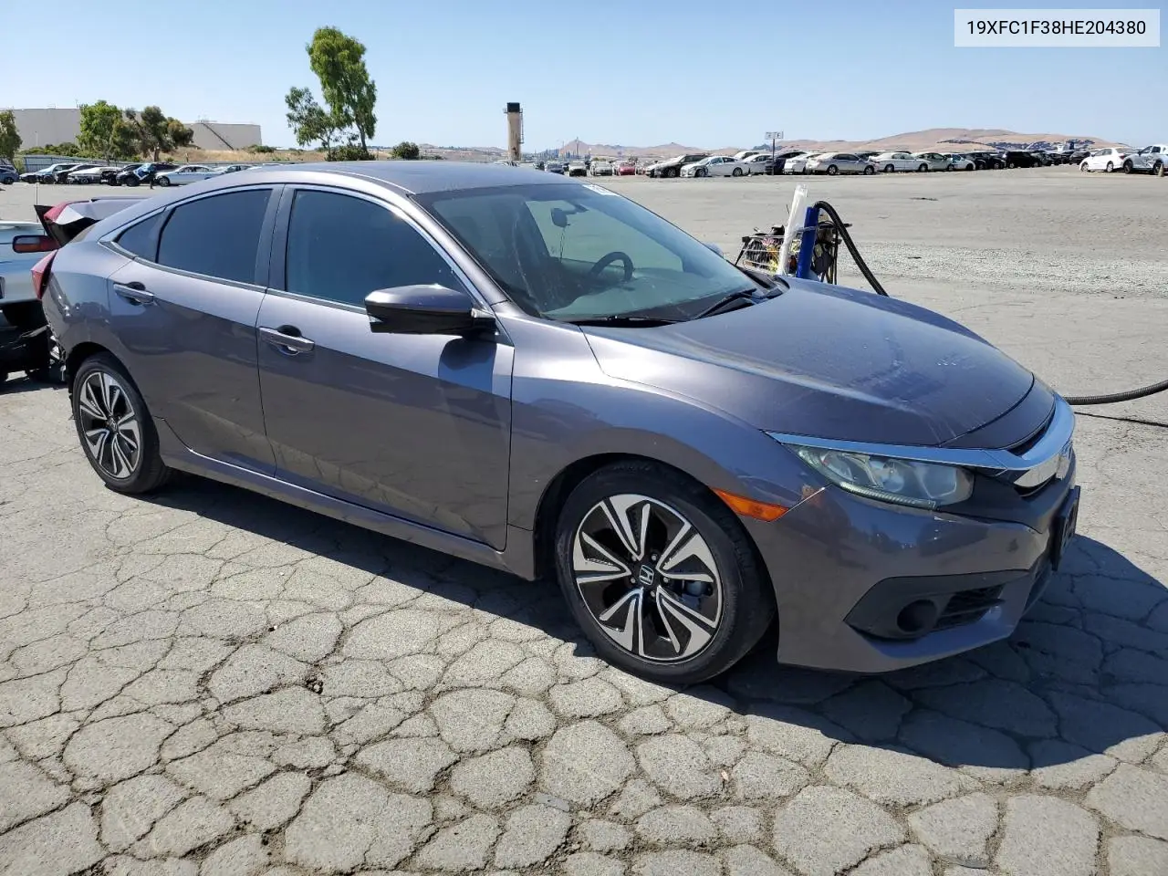 2017 Honda Civic Ex VIN: 19XFC1F38HE204380 Lot: 62096545