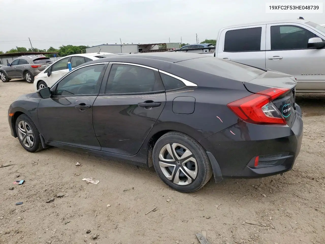 2017 Honda Civic Lx VIN: 19XFC2F53HE048739 Lot: 62396235
