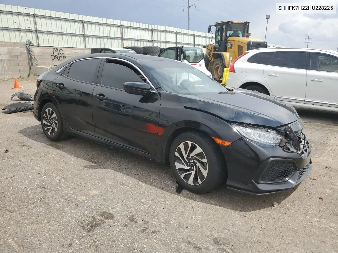 2017 Honda Civic Lx VIN: SHHFK7H22HU228225 Lot: 62756655